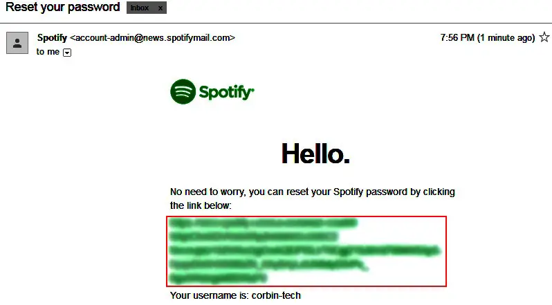 How to Reset Spotify Password,change spotify password