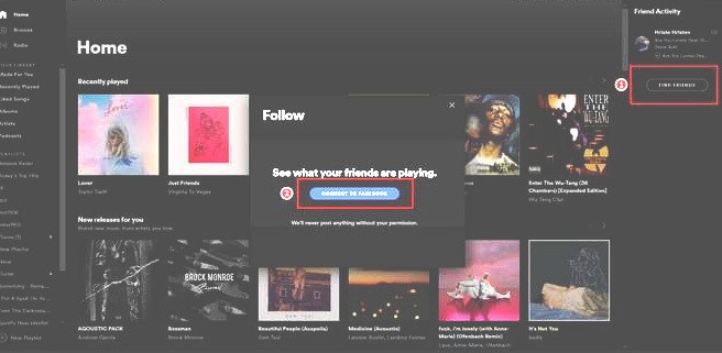 How To Find Friends On Spotify Using Facebook