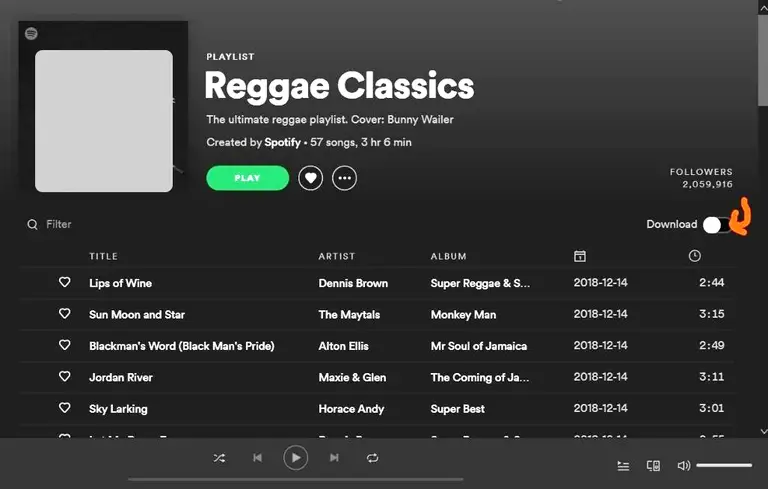 how to listen to spotify offline