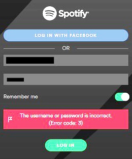 What Spotify Error Code 3,Spotify Error Code 3