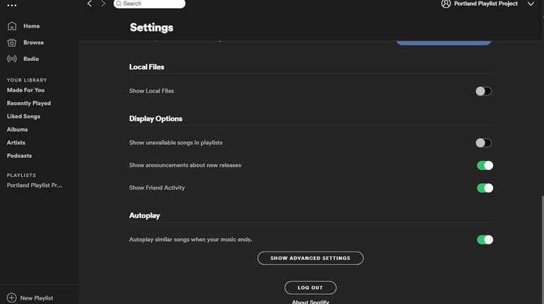 upload music to spotify library