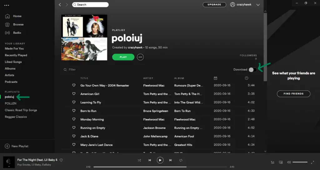 How to download songs from Spotify using a premium account on the desktop app?