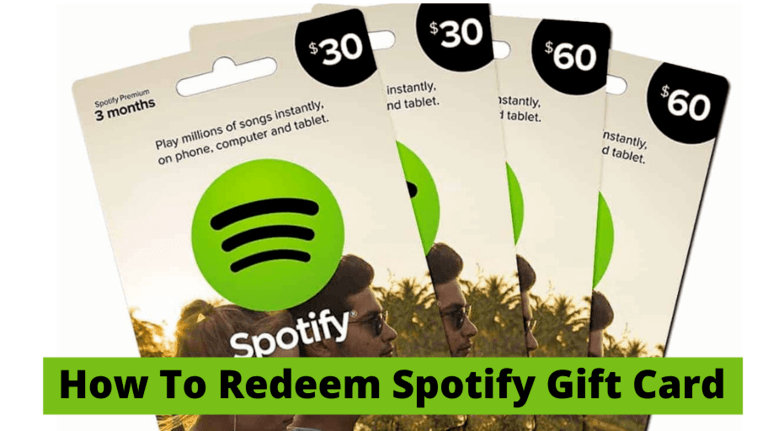 How To Redeem Spotify Gift Card | Everything About Spotify Gift Card