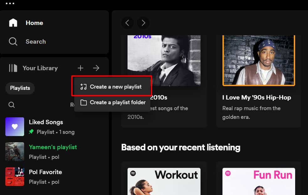 How To Make a Playlist on Spotify via Windows and Mac, Spotify playlist management