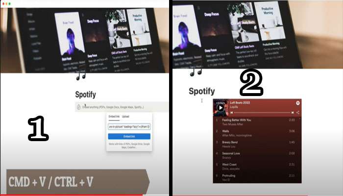 How to Embed a Spotify Playlist in Notion