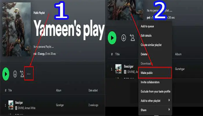 How To Make Playlist Public on Spotify? 4 Easy Step