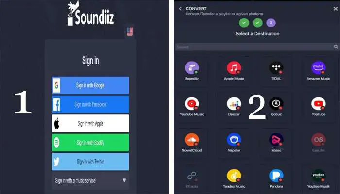 How to Transfer Pandora Playlist to Spotify Using Soundiiz 